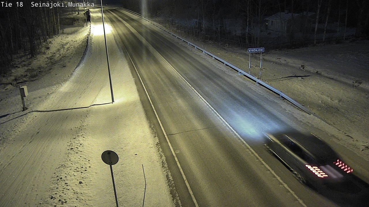 Weather Camera Image Väg 18 Seinäjoki, Munakka, Seinäjoki, Etelä-Pohjanmaa