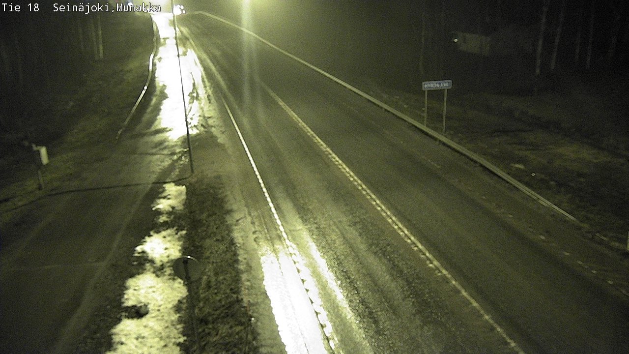 Weather Camera Image Väg 18 Seinäjoki, Munakka, Seinäjoki, Etelä-Pohjanmaa