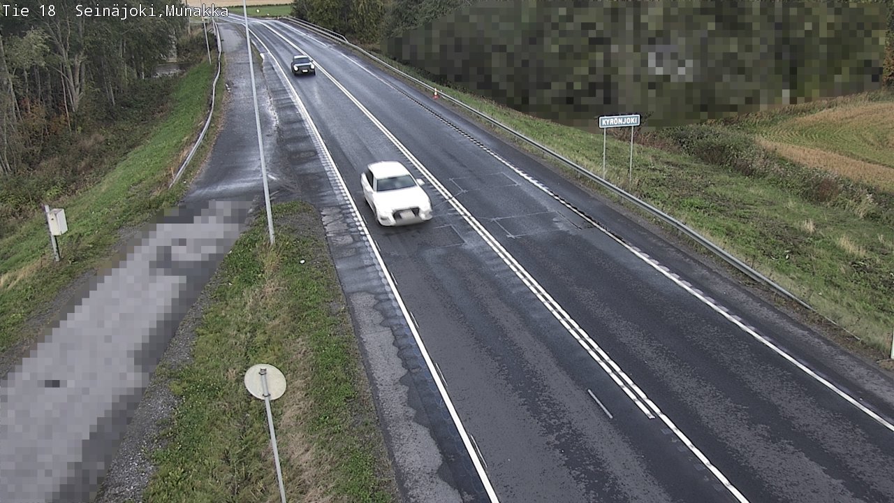 Weather Camera Image Road 18 Seinäjoki, Munakka, Seinäjoki, Etelä-Pohjanmaa