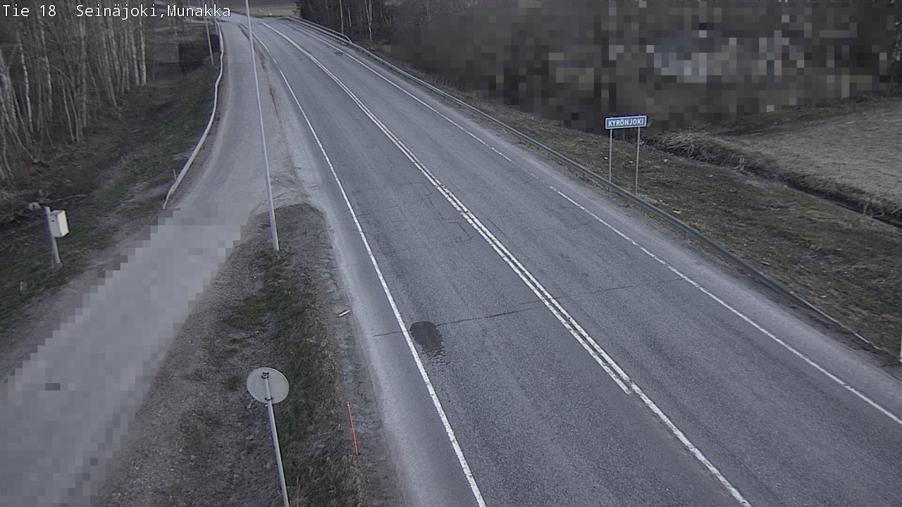 Weather Camera Image Väg 18 Seinäjoki, Munakka, Seinäjoki, Etelä-Pohjanmaa