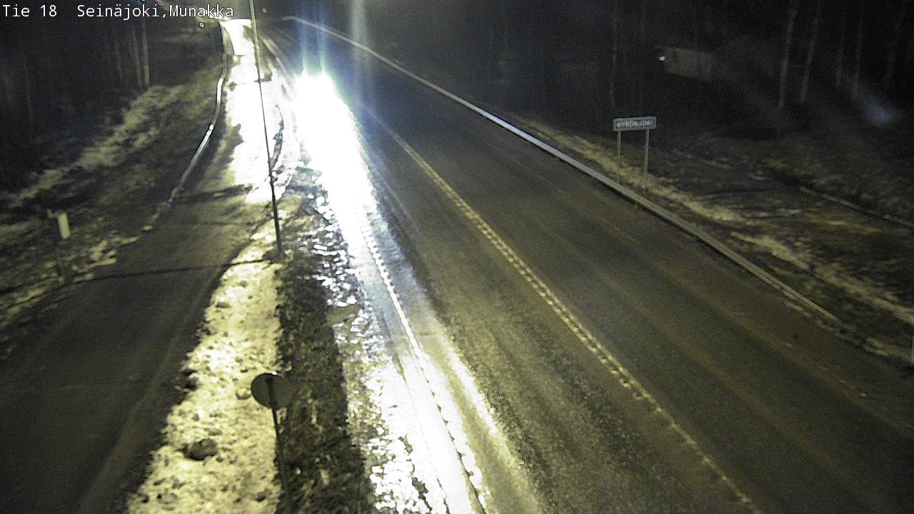 Weather Camera Image Road 18 Seinäjoki, Munakka, Seinäjoki, Etelä-Pohjanmaa