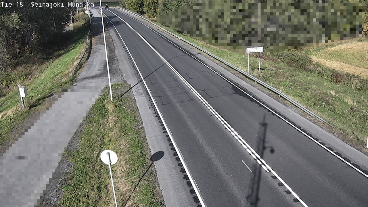 Weather Camera Image Road 18 Seinäjoki, Munakka, Seinäjoki, Etelä-Pohjanmaa