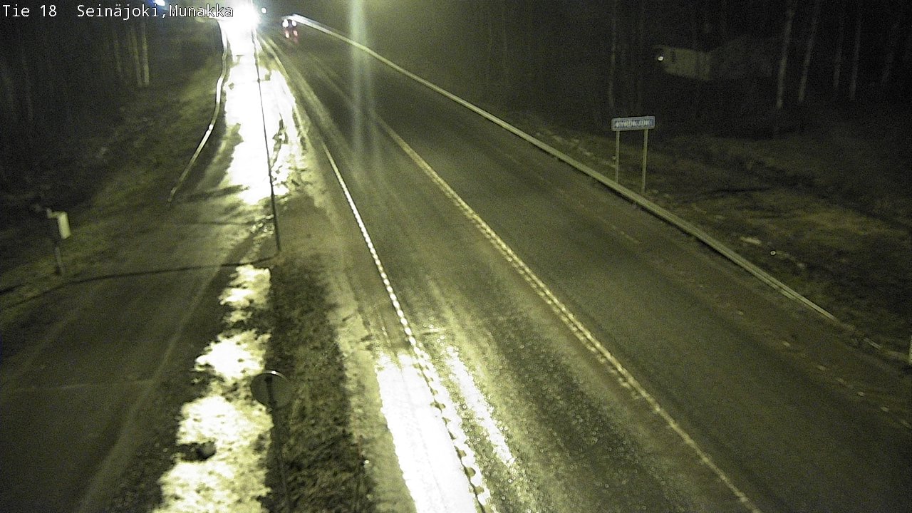 Weather Camera Image Väg 18 Seinäjoki, Munakka, Seinäjoki, Etelä-Pohjanmaa