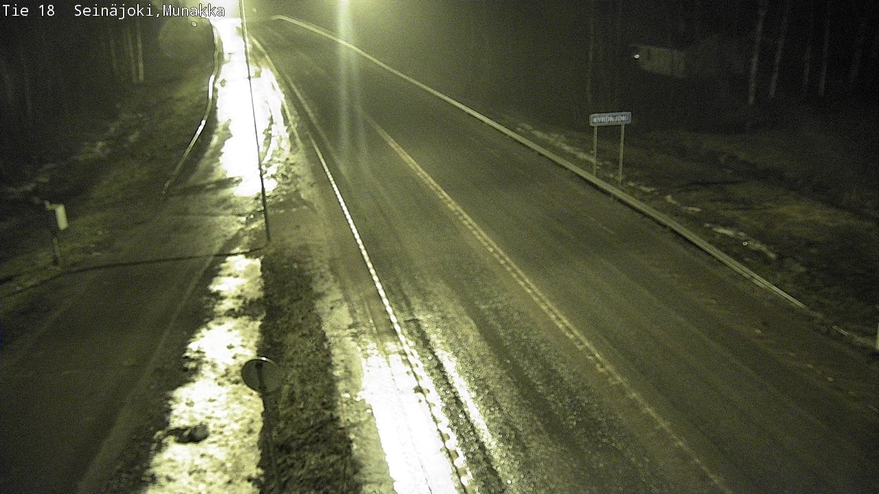 Weather Camera Image Väg 18 Seinäjoki, Munakka, Seinäjoki, Etelä-Pohjanmaa