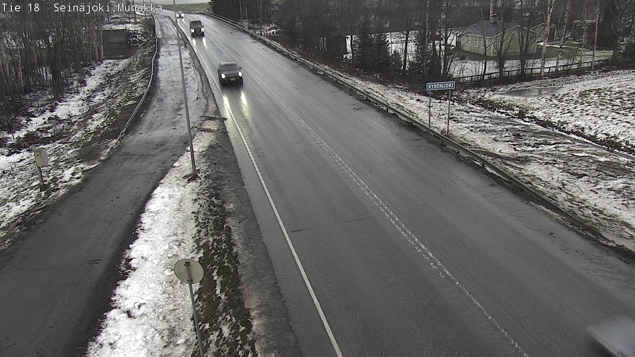 Weather Camera Image Road 18 Seinäjoki, Munakka, Seinäjoki, Etelä-Pohjanmaa
