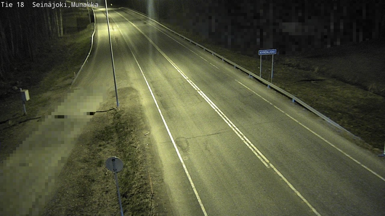 Weather Camera Image Väg 18 Seinäjoki, Munakka, Seinäjoki, Etelä-Pohjanmaa