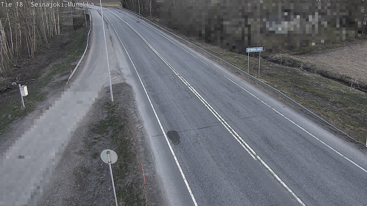 Weather Camera Image Väg 18 Seinäjoki, Munakka, Seinäjoki, Etelä-Pohjanmaa