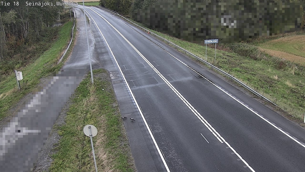 Weather Camera Image Road 18 Seinäjoki, Munakka, Seinäjoki, Etelä-Pohjanmaa