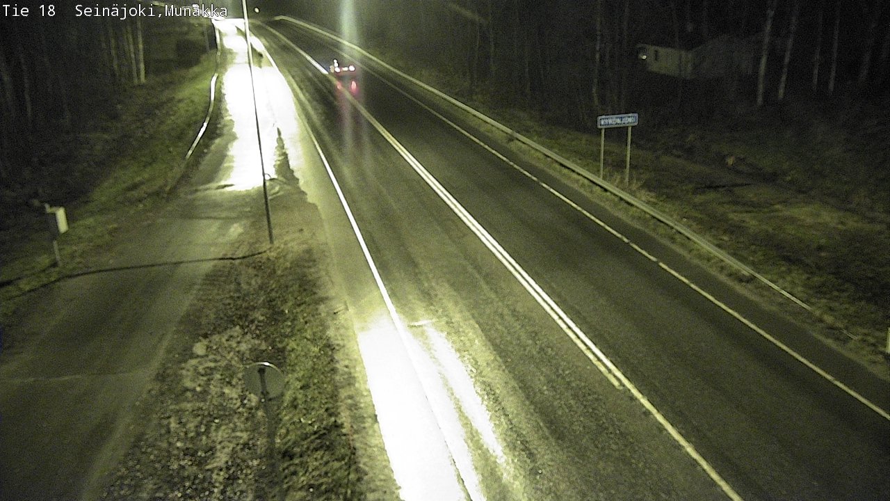 Weather Camera Image Road 18 Seinäjoki, Munakka, Seinäjoki, Etelä-Pohjanmaa