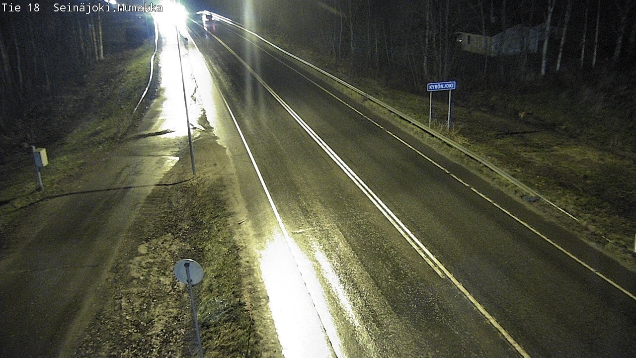 Weather Camera Image Road 18 Seinäjoki, Munakka, Seinäjoki, Etelä-Pohjanmaa