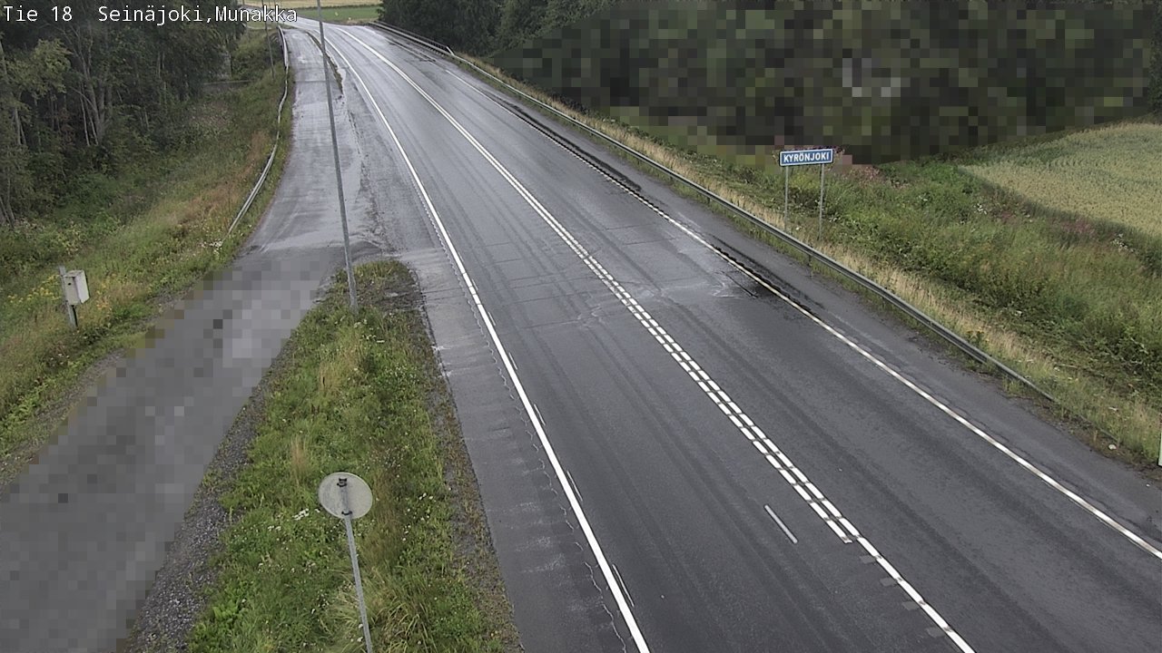 Weather Camera Image Road 18 Seinäjoki, Munakka, Seinäjoki, Etelä-Pohjanmaa