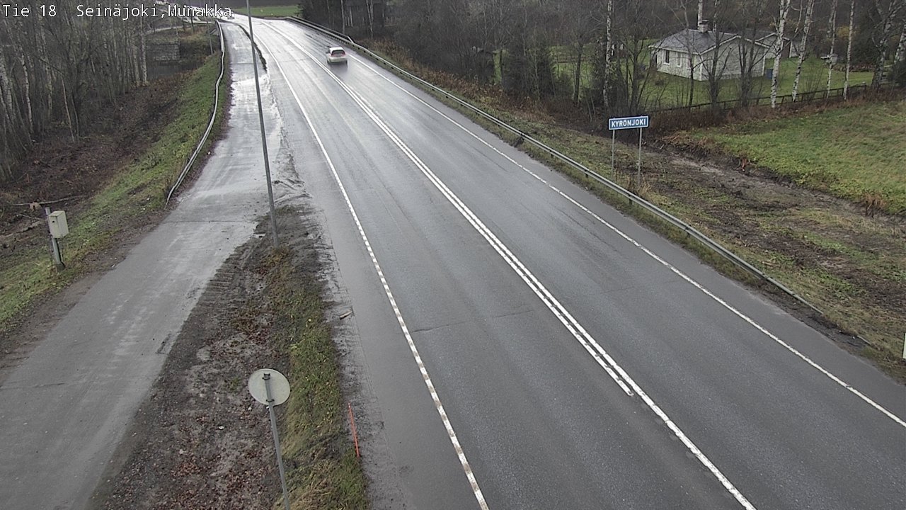 Weather Camera Image Väg 18 Seinäjoki, Munakka, Seinäjoki, Etelä-Pohjanmaa