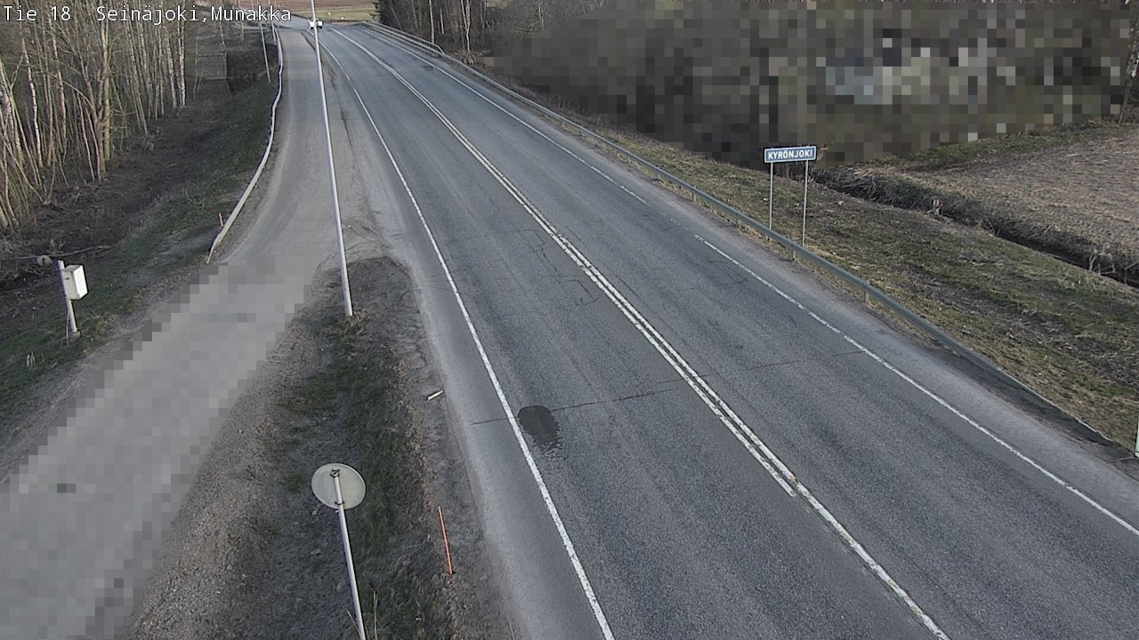 Weather Camera Image Väg 18 Seinäjoki, Munakka, Seinäjoki, Etelä-Pohjanmaa