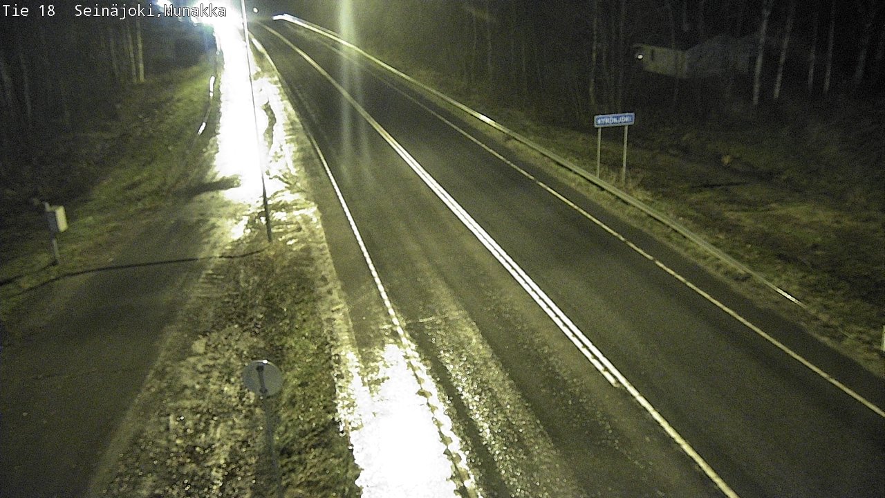 Weather Camera Image Väg 18 Seinäjoki, Munakka, Seinäjoki, Etelä-Pohjanmaa
