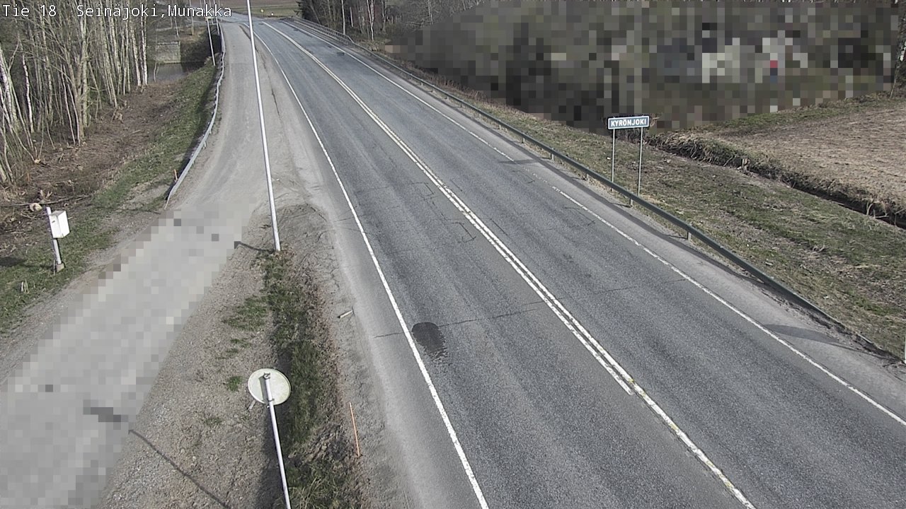 Weather Camera Image Väg 18 Seinäjoki, Munakka, Seinäjoki, Etelä-Pohjanmaa