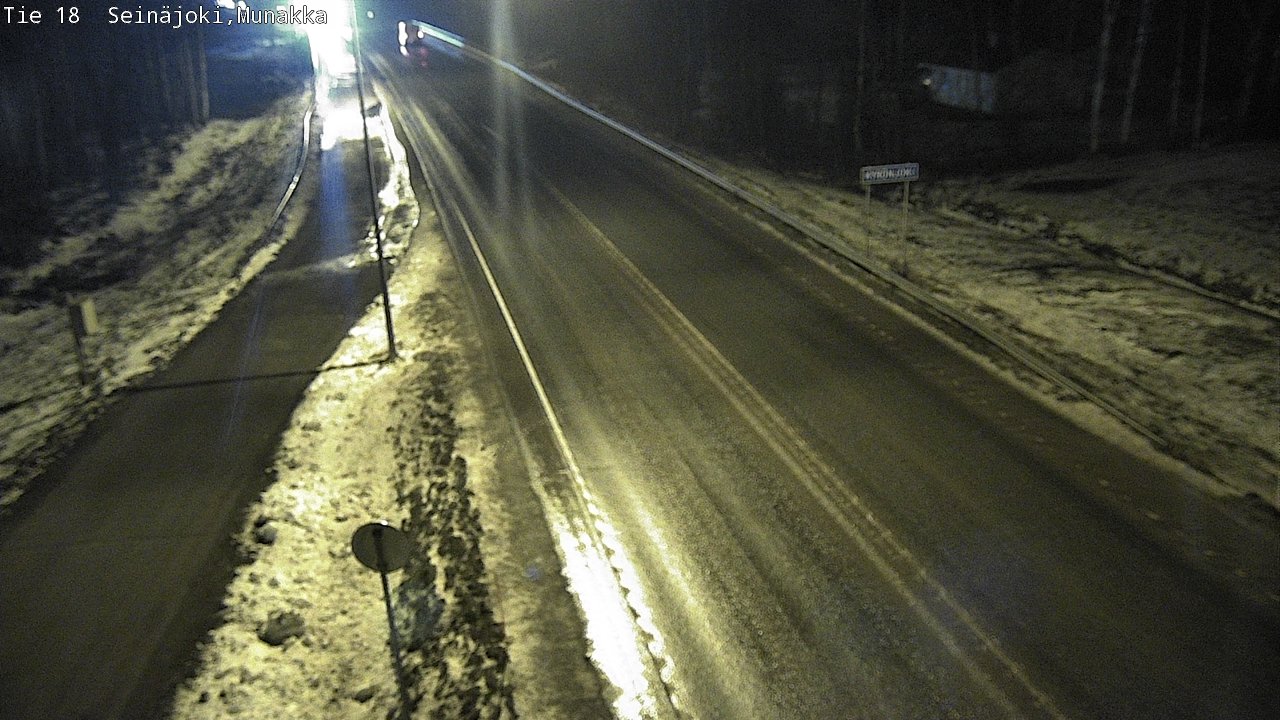 Weather Camera Image Road 18 Seinäjoki, Munakka, Seinäjoki, Etelä-Pohjanmaa