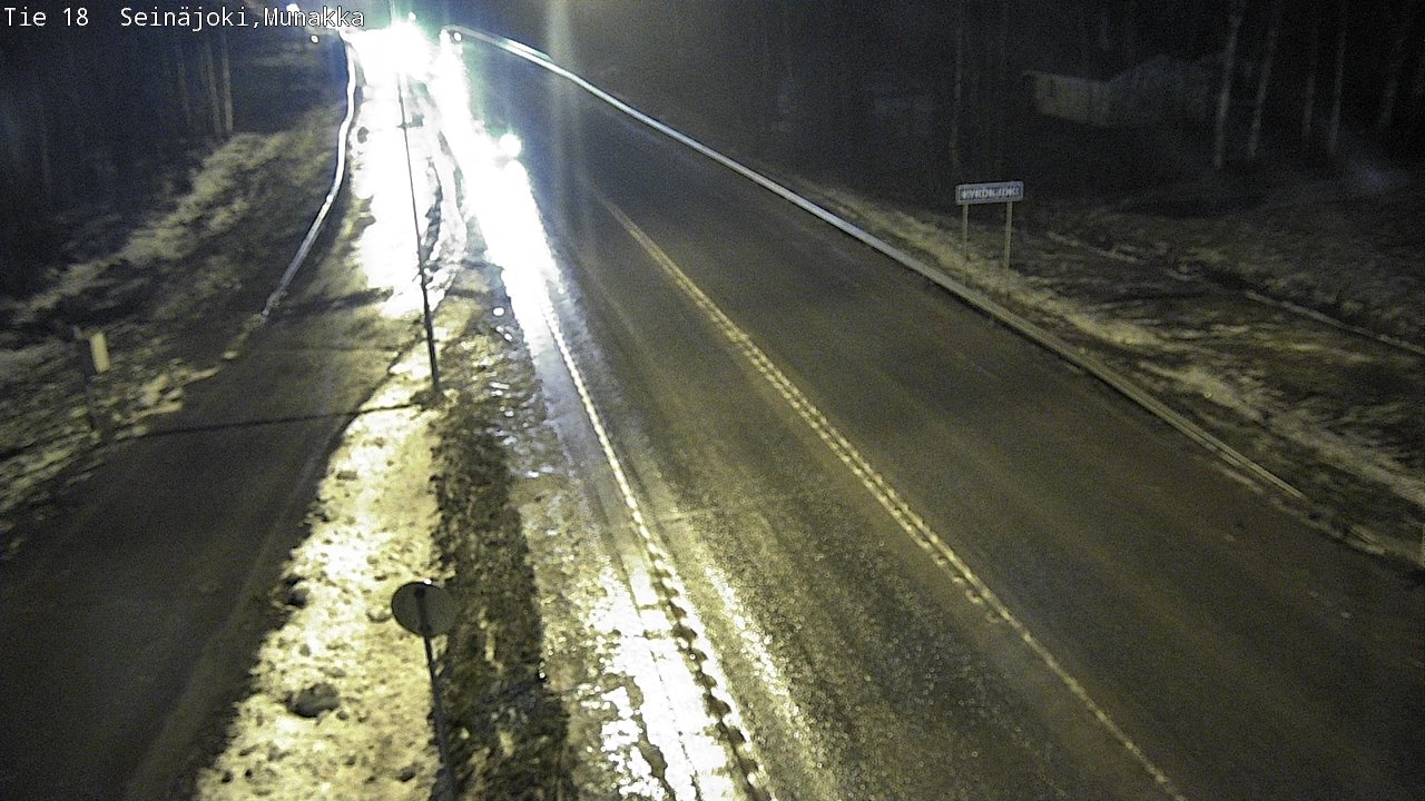 Weather Camera Image Road 18 Seinäjoki, Munakka, Seinäjoki, Etelä-Pohjanmaa