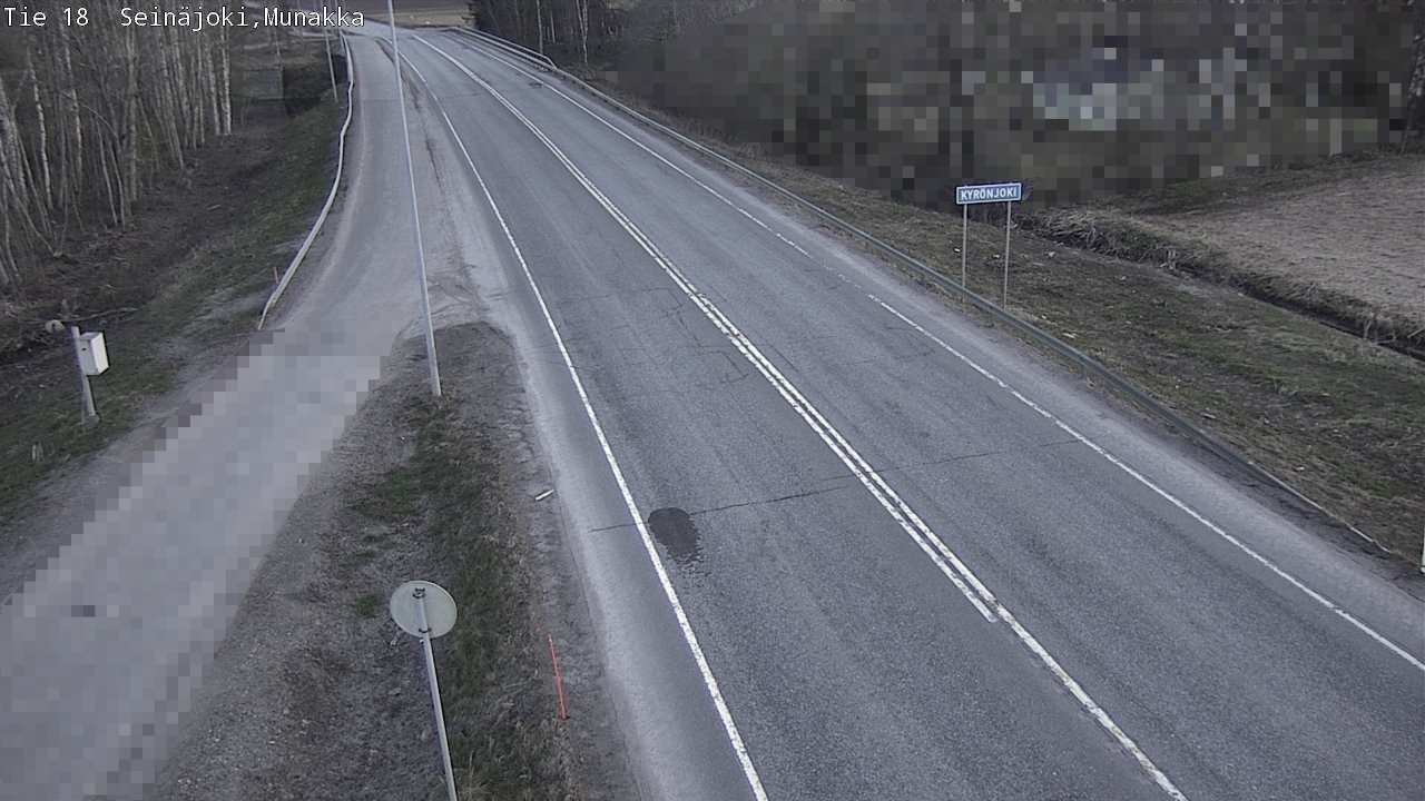 Weather Camera Image Väg 18 Seinäjoki, Munakka, Seinäjoki, Etelä-Pohjanmaa