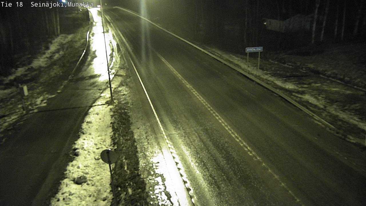 Weather Camera Image Road 18 Seinäjoki, Munakka, Seinäjoki, Etelä-Pohjanmaa