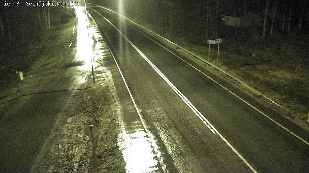 Weather Camera Image Väg 18 Seinäjoki, Munakka, Seinäjoki, Etelä-Pohjanmaa