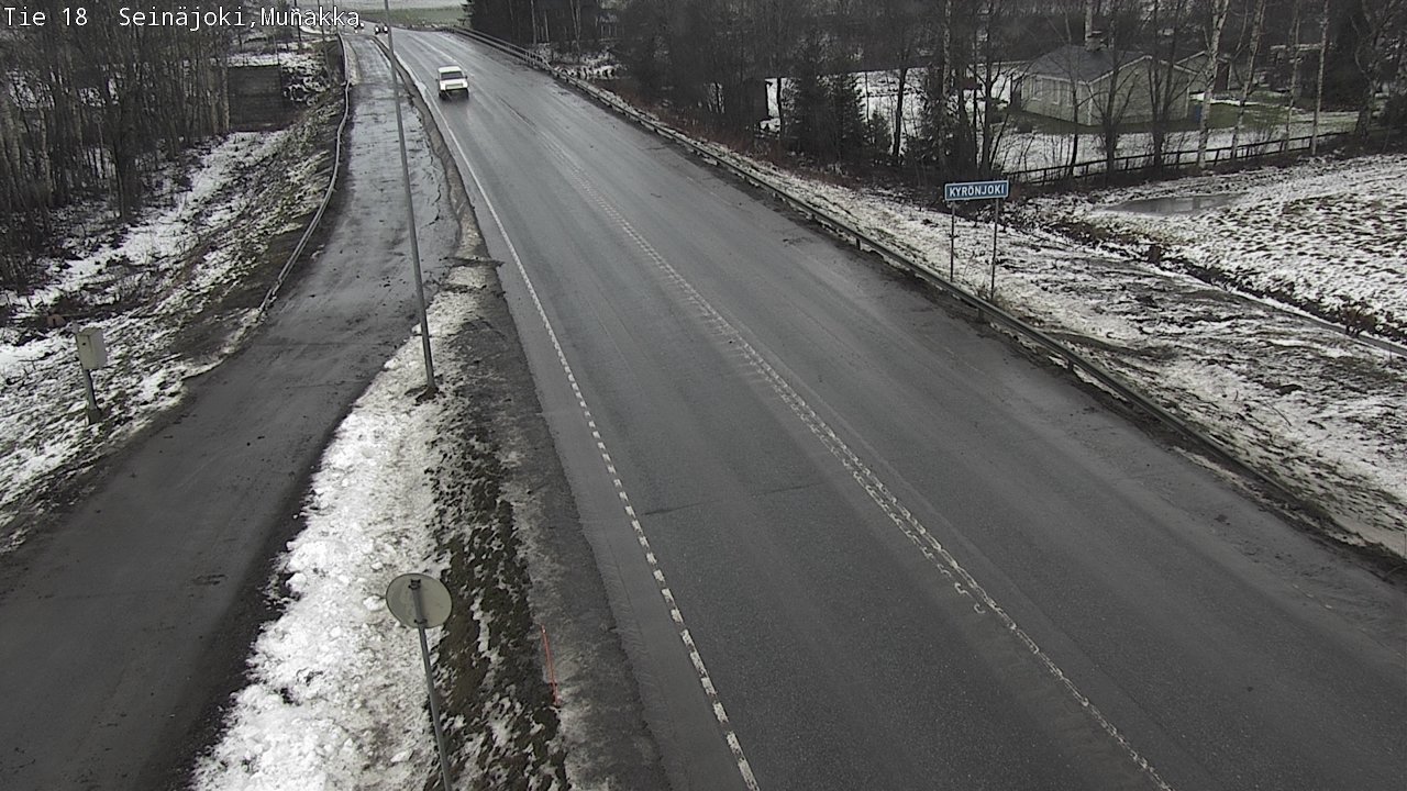 Weather Camera Image Road 18 Seinäjoki, Munakka, Seinäjoki, Etelä-Pohjanmaa