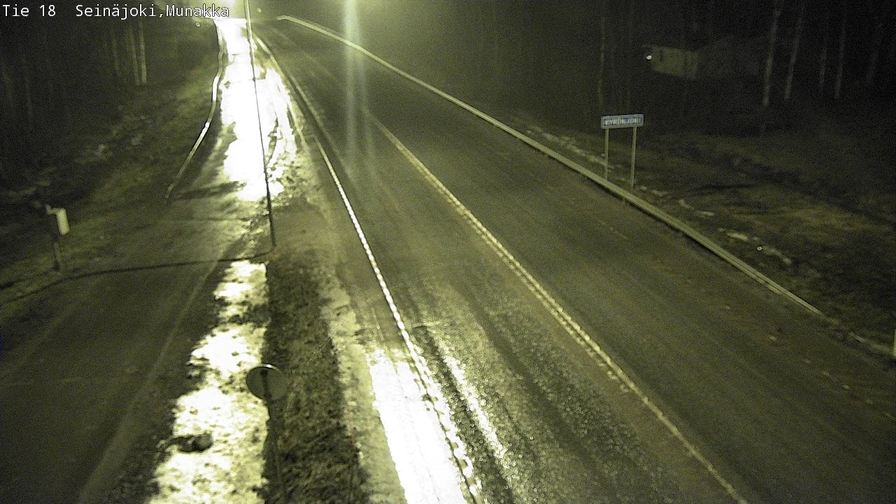 Weather Camera Image Väg 18 Seinäjoki, Munakka, Seinäjoki, Etelä-Pohjanmaa