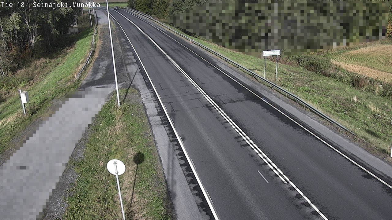 Weather Camera Image Road 18 Seinäjoki, Munakka, Seinäjoki, Etelä-Pohjanmaa