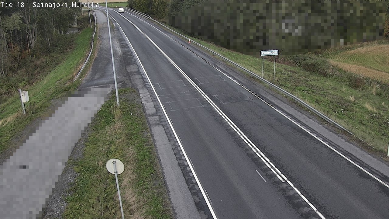 Weather Camera Image Road 18 Seinäjoki, Munakka, Seinäjoki, Etelä-Pohjanmaa