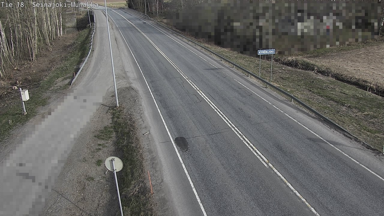 Weather Camera Image Väg 18 Seinäjoki, Munakka, Seinäjoki, Etelä-Pohjanmaa