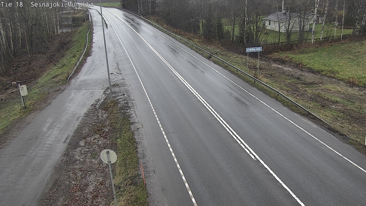 Weather Camera Image Väg 18 Seinäjoki, Munakka, Seinäjoki, Etelä-Pohjanmaa