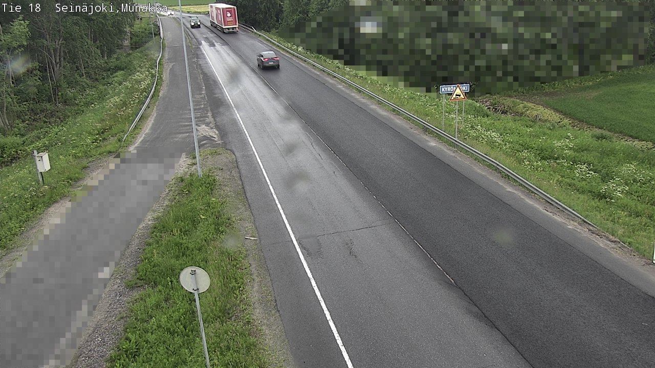 Weather Camera Image Road 18 Seinäjoki, Munakka, Seinäjoki, Etelä-Pohjanmaa