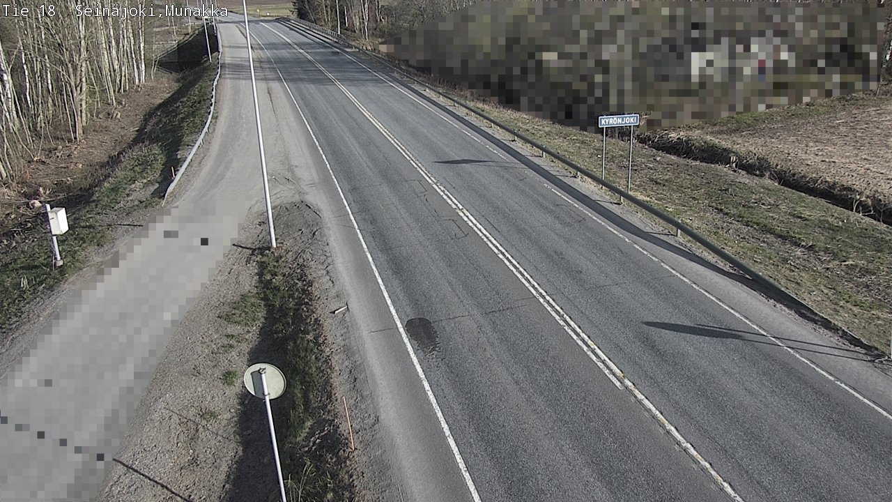 Weather Camera Image Väg 18 Seinäjoki, Munakka, Seinäjoki, Etelä-Pohjanmaa