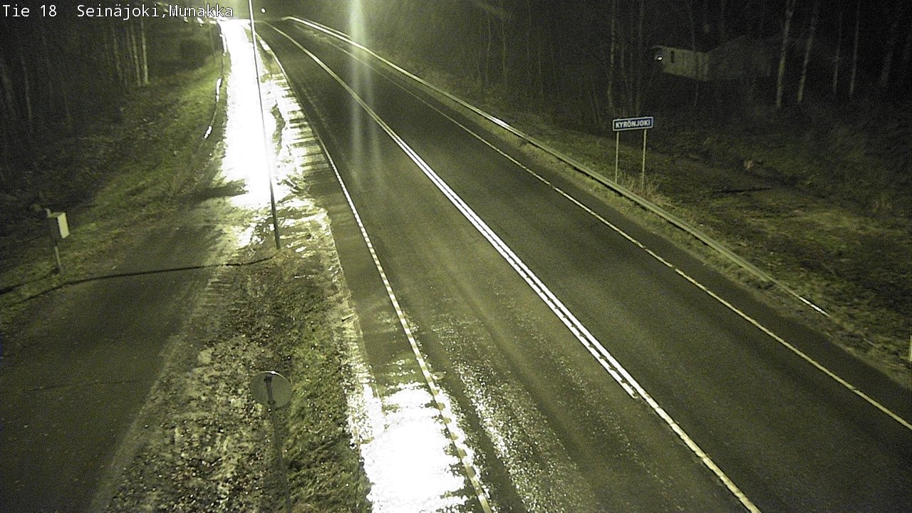Weather Camera Image Väg 18 Seinäjoki, Munakka, Seinäjoki, Etelä-Pohjanmaa