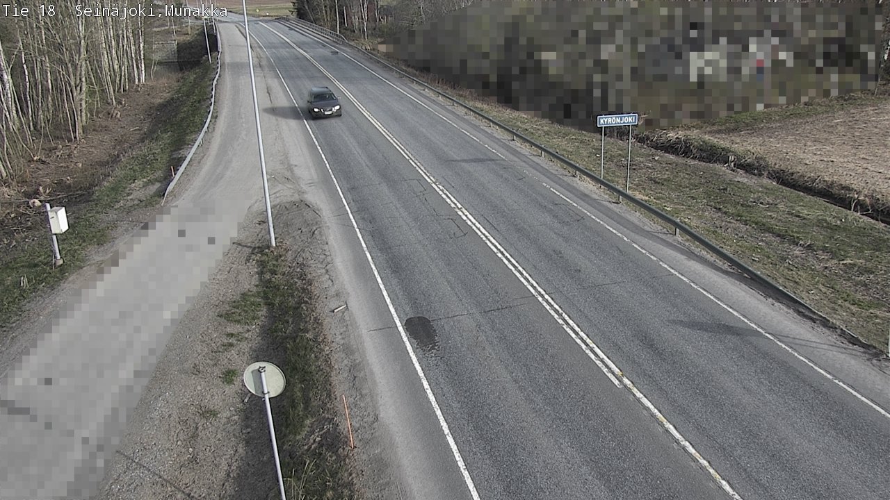 Weather Camera Image Väg 18 Seinäjoki, Munakka, Seinäjoki, Etelä-Pohjanmaa