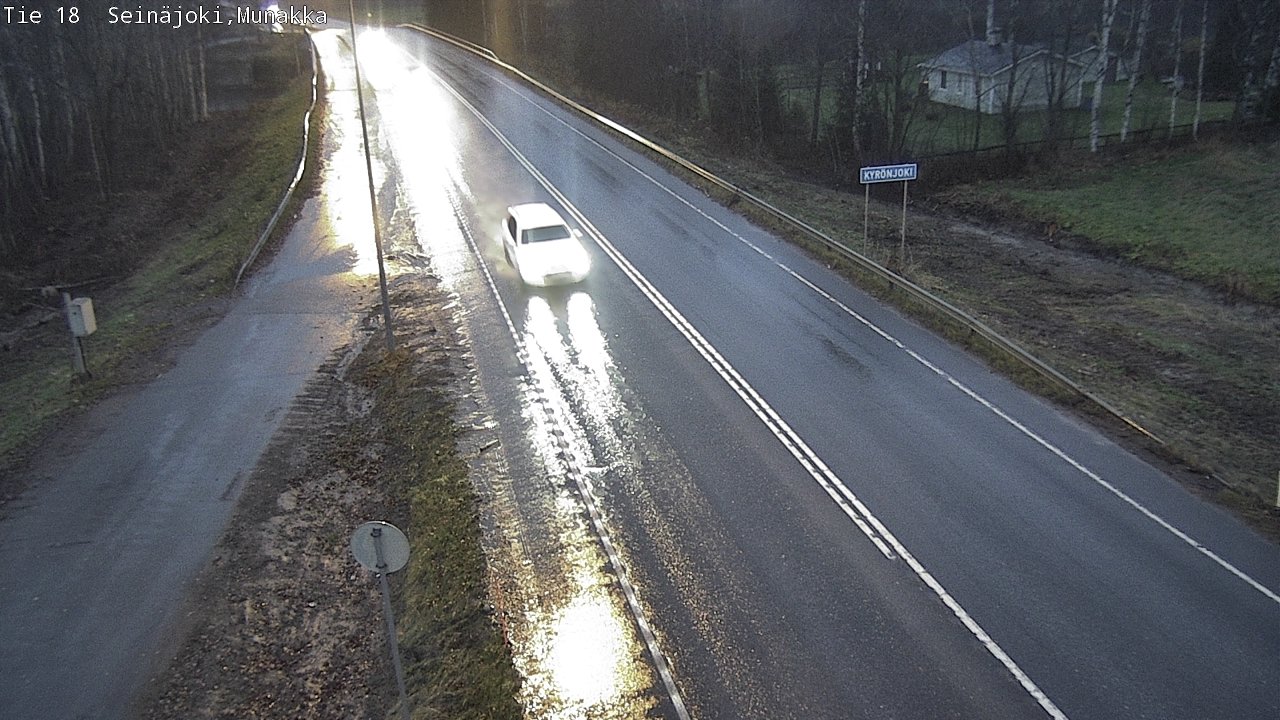 Weather Camera Image Väg 18 Seinäjoki, Munakka, Seinäjoki, Etelä-Pohjanmaa