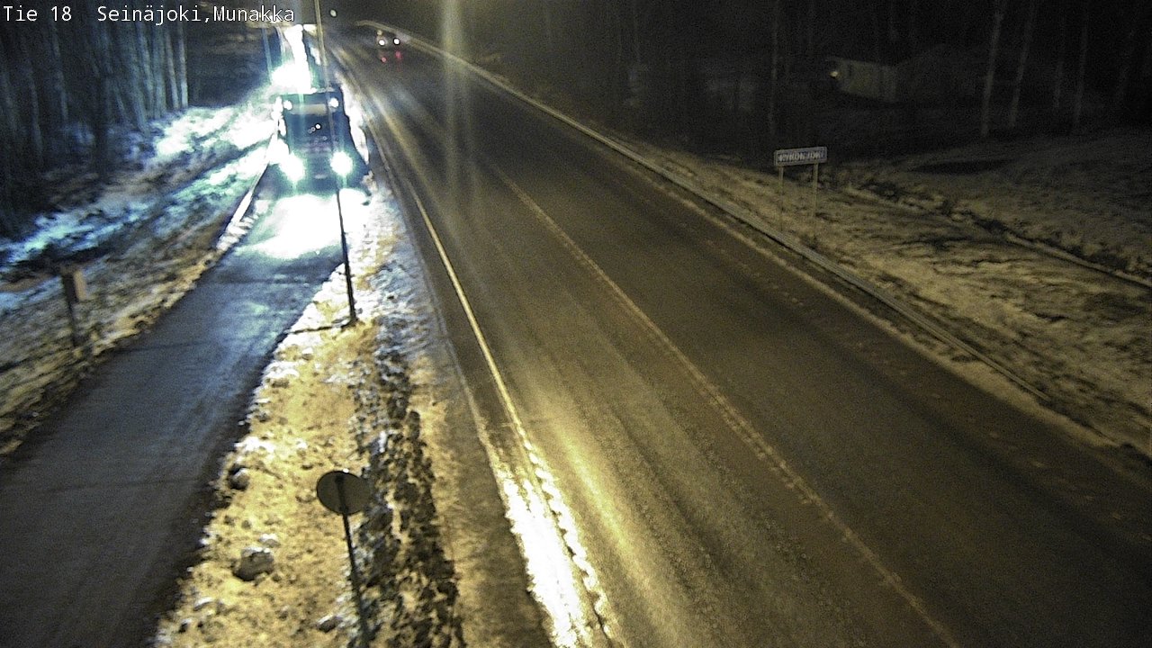 Weather Camera Image Road 18 Seinäjoki, Munakka, Seinäjoki, Etelä-Pohjanmaa
