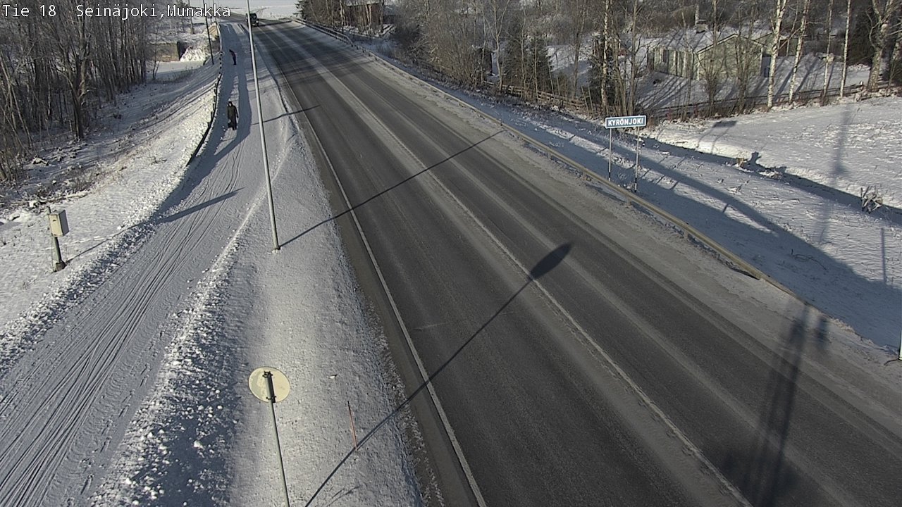 Weather Camera Image Road 18 Seinäjoki, Munakka, Seinäjoki, Etelä-Pohjanmaa