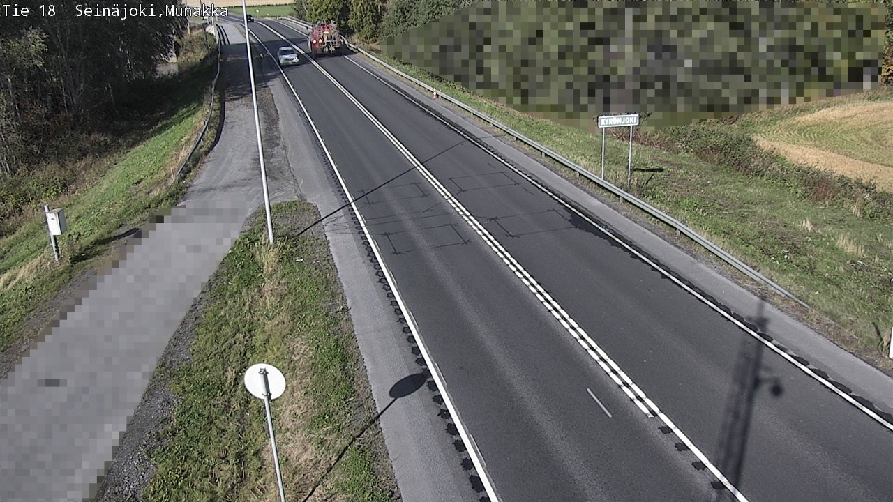 Weather Camera Image Road 18 Seinäjoki, Munakka, Seinäjoki, Etelä-Pohjanmaa