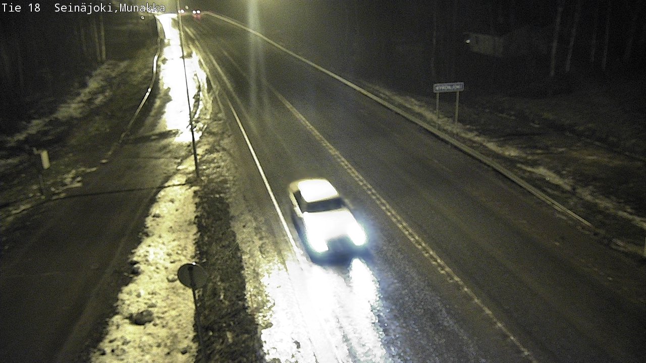 Weather Camera Image Road 18 Seinäjoki, Munakka, Seinäjoki, Etelä-Pohjanmaa