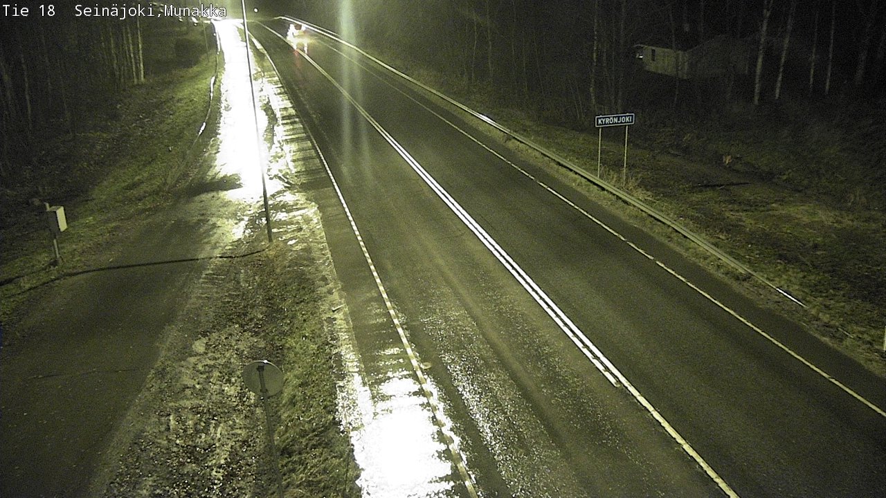 Weather Camera Image Väg 18 Seinäjoki, Munakka, Seinäjoki, Etelä-Pohjanmaa