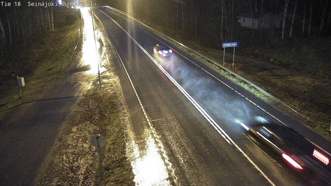 Weather Camera Image Väg 18 Seinäjoki, Munakka, Seinäjoki, Etelä-Pohjanmaa