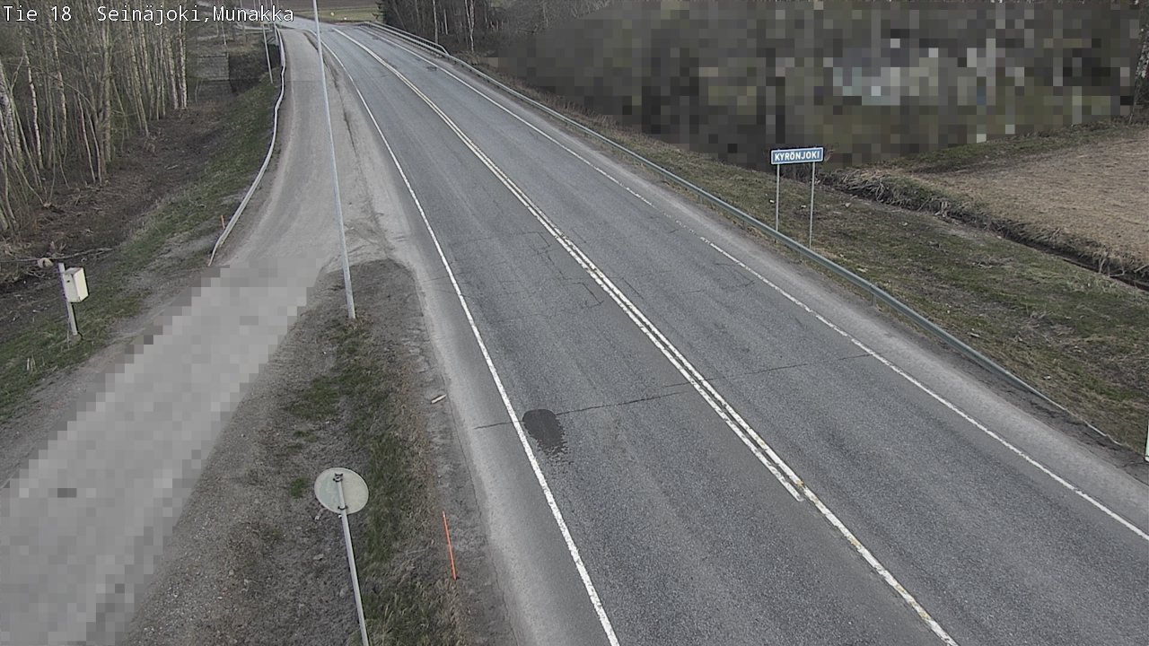 Weather Camera Image Väg 18 Seinäjoki, Munakka, Seinäjoki, Etelä-Pohjanmaa