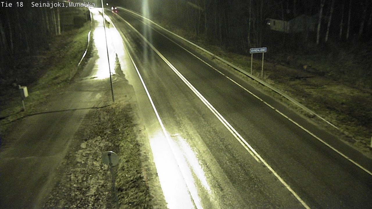 Weather Camera Image Road 18 Seinäjoki, Munakka, Seinäjoki, Etelä-Pohjanmaa
