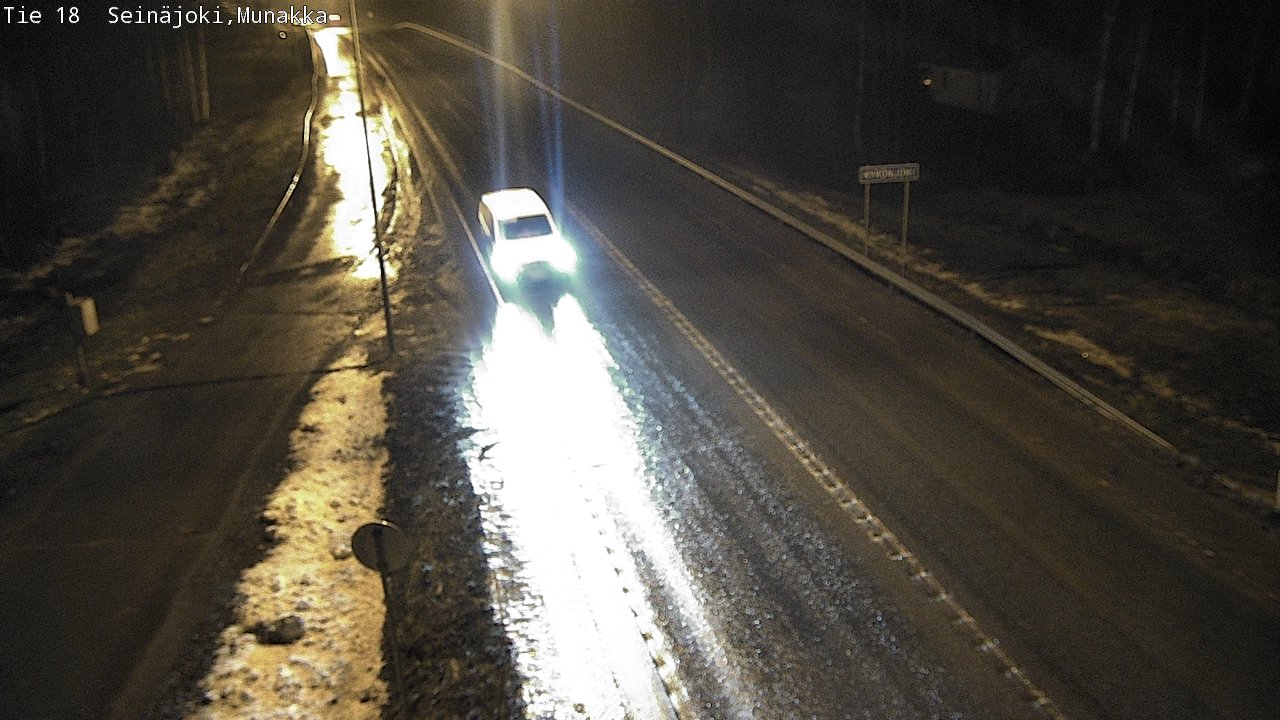 Weather Camera Image Road 18 Seinäjoki, Munakka, Seinäjoki, Etelä-Pohjanmaa