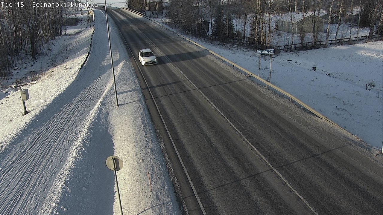Weather Camera Image Road 18 Seinäjoki, Munakka, Seinäjoki, Etelä-Pohjanmaa