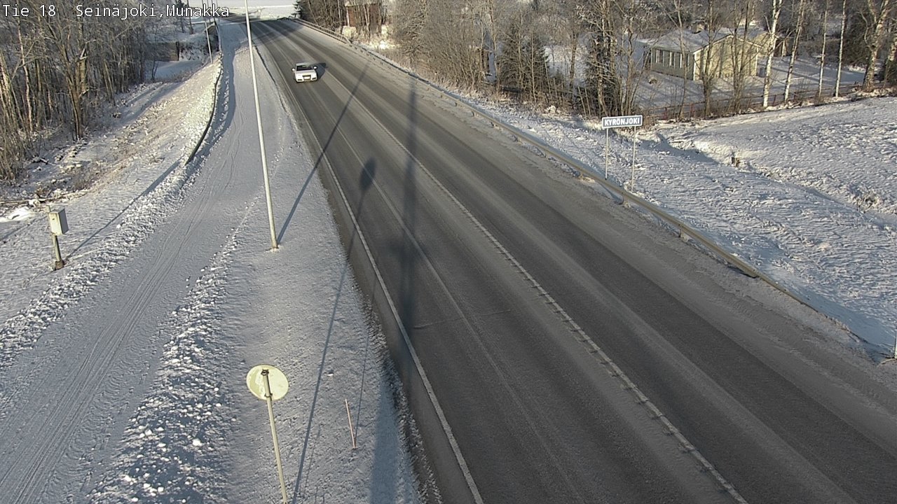 Weather Camera Image Road 18 Seinäjoki, Munakka, Seinäjoki, Etelä-Pohjanmaa
