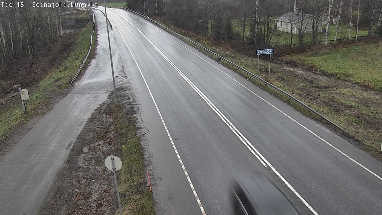 Weather Camera Image Väg 18 Seinäjoki, Munakka, Seinäjoki, Etelä-Pohjanmaa