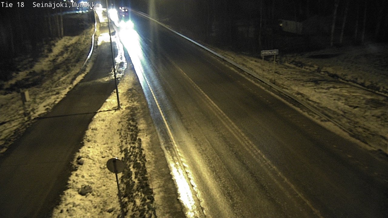 Weather Camera Image Road 18 Seinäjoki, Munakka, Seinäjoki, Etelä-Pohjanmaa