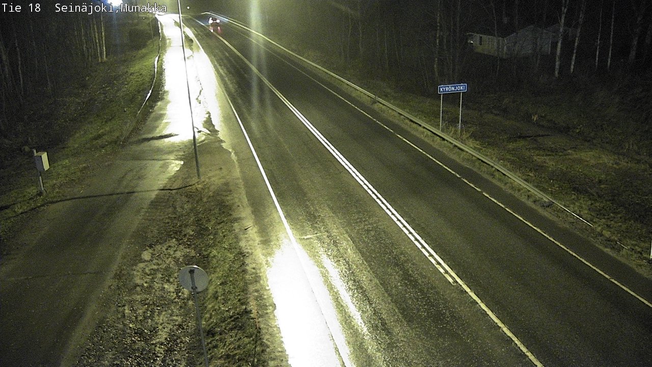 Weather Camera Image Road 18 Seinäjoki, Munakka, Seinäjoki, Etelä-Pohjanmaa