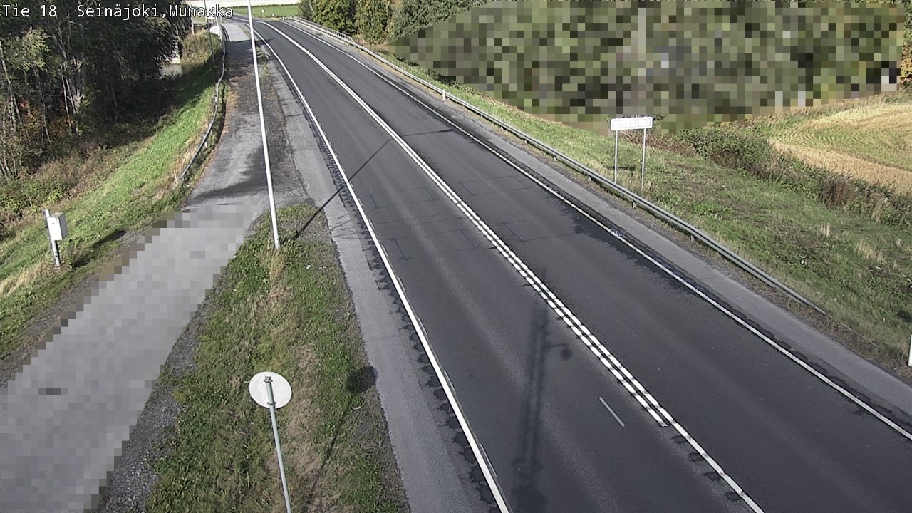 Weather Camera Image Road 18 Seinäjoki, Munakka, Seinäjoki, Etelä-Pohjanmaa